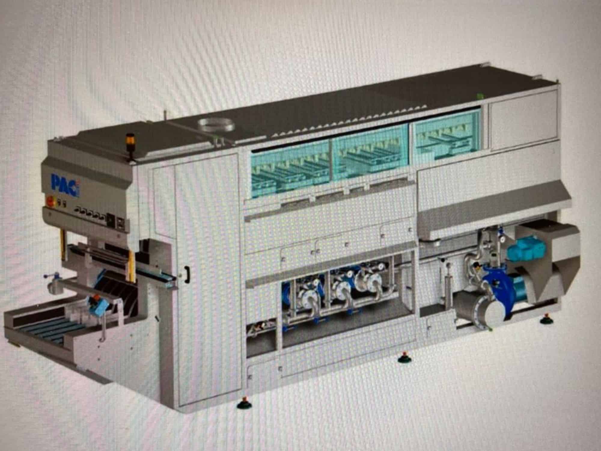 Diseño de la línea de llenado de vidrio retornable de Nagel, PAC, Juwatec e ICS para cerveza y refrescos