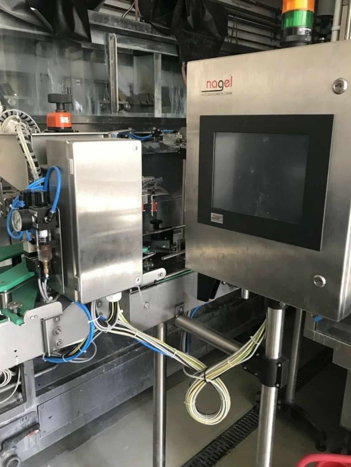 Unidad de control de Nagel, PAC, Juwatec, ICS Línea de llenado de vidrio retornable para cerveza, refrescos