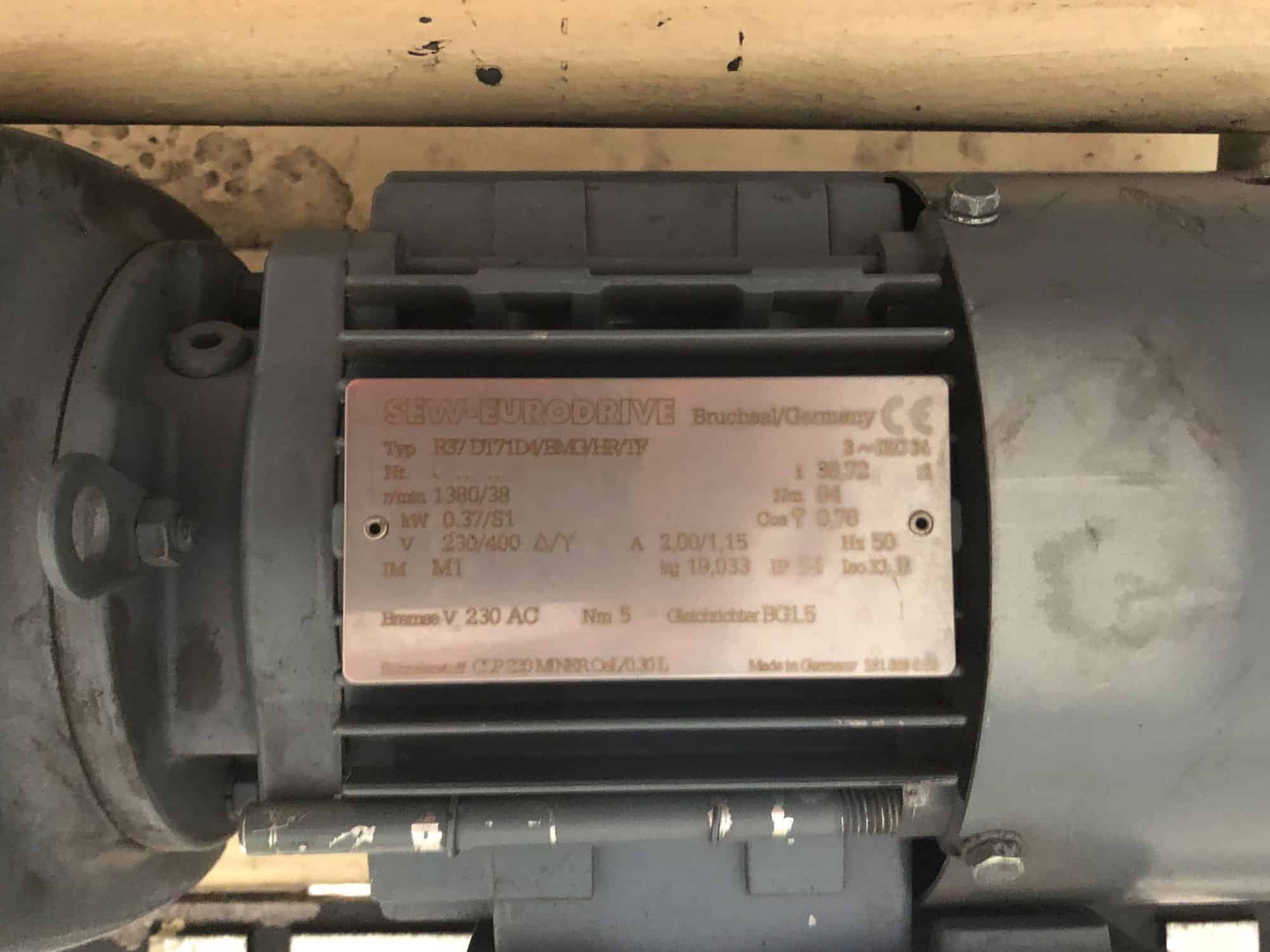 Placa de identificación del cordón de embalaje Kettner