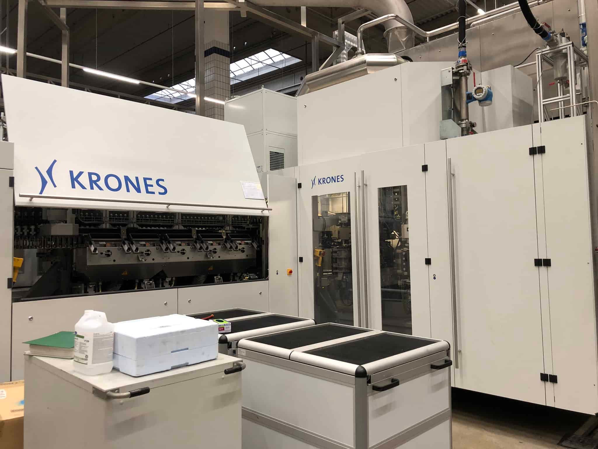 Vista frontal de Krones -