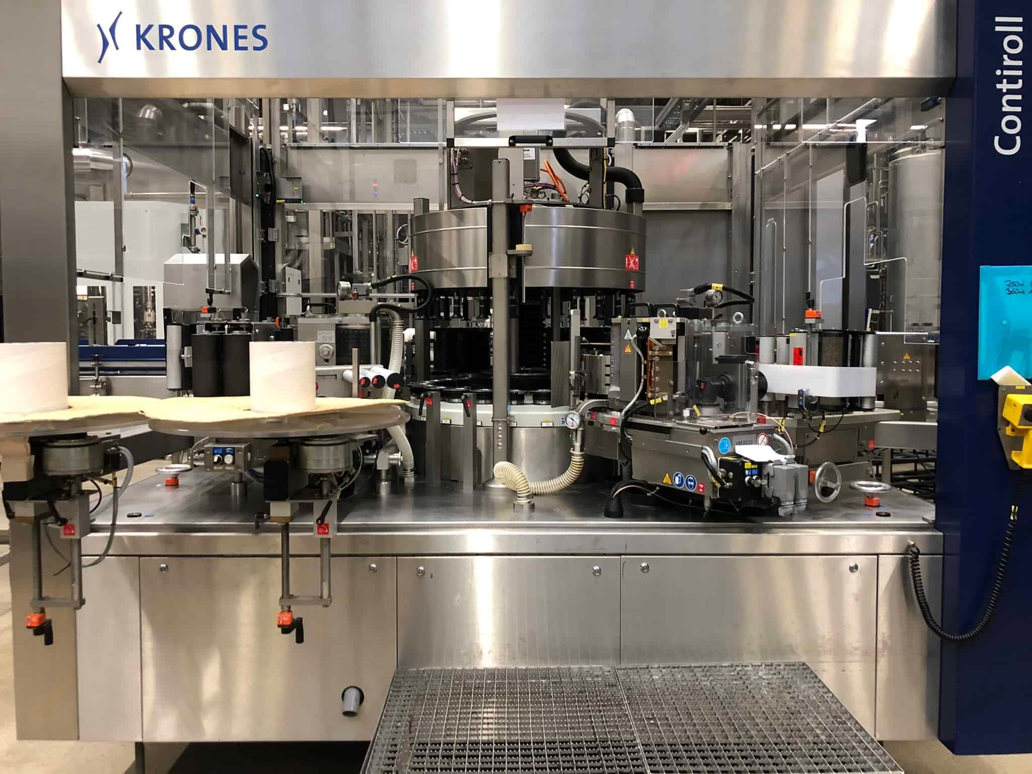 Vista lateral de Krones -