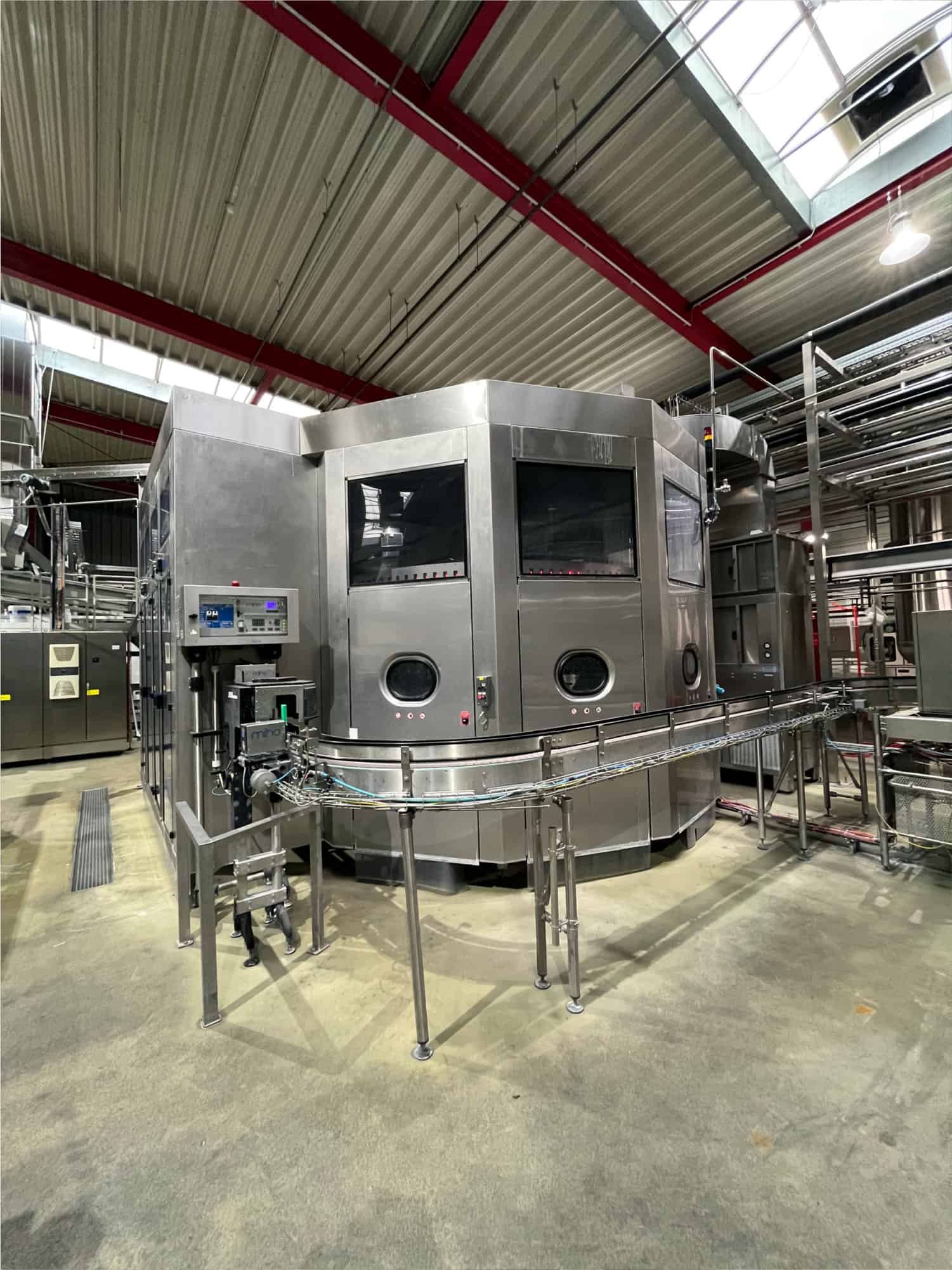 Vista lateral de Sidel KHS / Sidel / Simonazzi