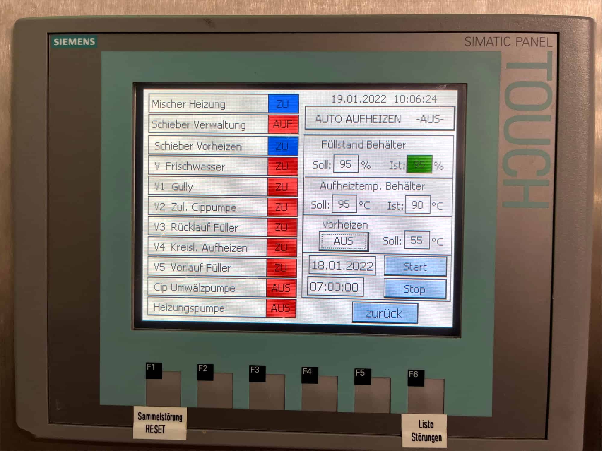 Unidad de control of Krones -