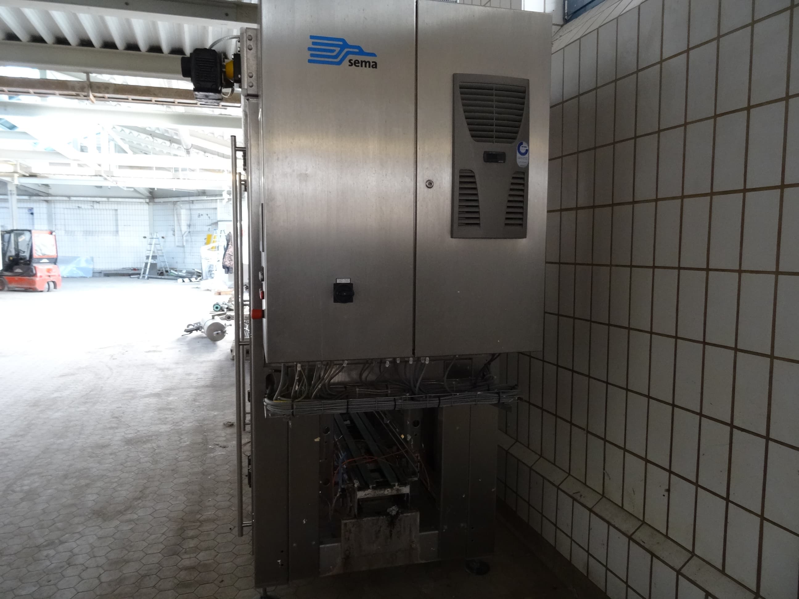 Unidad de control de Sema mechanical engineering setting pack plant