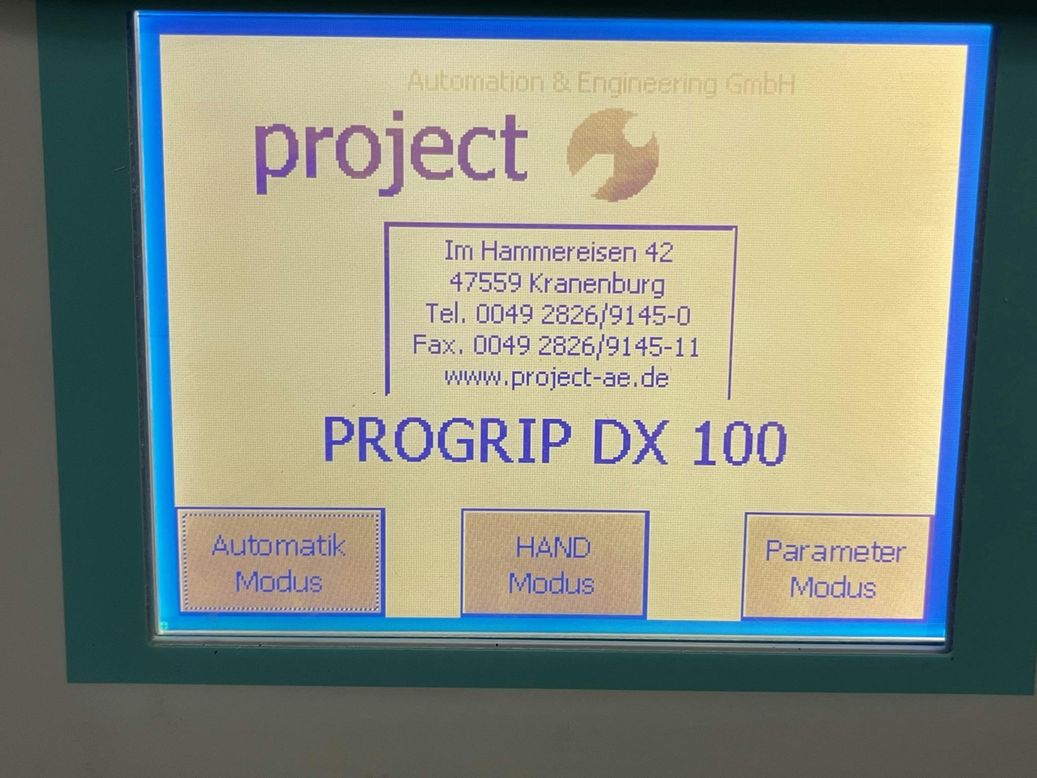 Detalle del proyecto A & E Progrip DX100