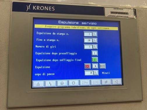Unidad de control of Krones Contiform S20